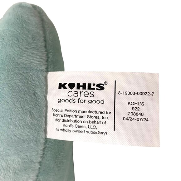 Kohls Cares Mo Willems Pigeon Wearing Holiday Hat Plush 10" Shelf Sitter Bird - Picture 6 of 7
